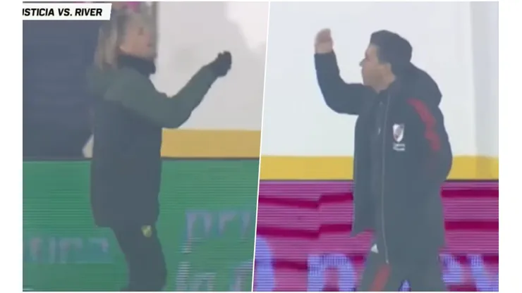 Sebastián Beccacece tuvo el cruce con Marcelo Gallardo en el último encuentro entre ambos.