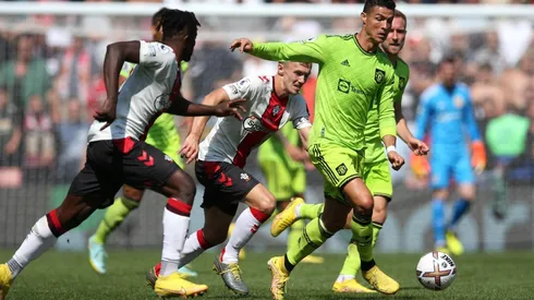 Aunque su continuidad sigue en duda, CR7 volvió a jugar con el United.