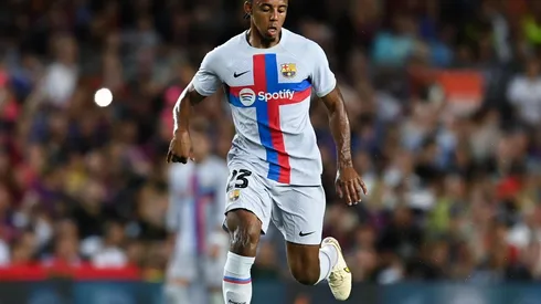 Jules Koundé estuvo presente en el amistoso benéfico contra Manchester City.