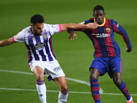 ¿Cuándo juega Barcelona vs Real Valladolid?