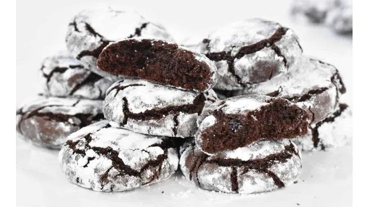 ¿Cómo preparar galletas craqueladas de chocolate veganas?