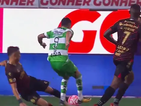 Brutal falta de criterio del VAR expulsa a Nico Díaz en México