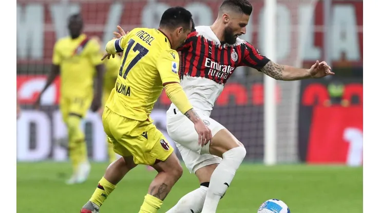 Bologna de Gary Medel visitará al AC Milan en San Siro buscando su primera victoria de la temporada.