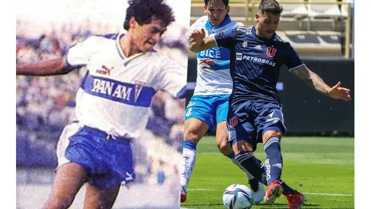Larrivey y su suegro ya palpitan el Clásico Universitario 195 del fútbol chileno.