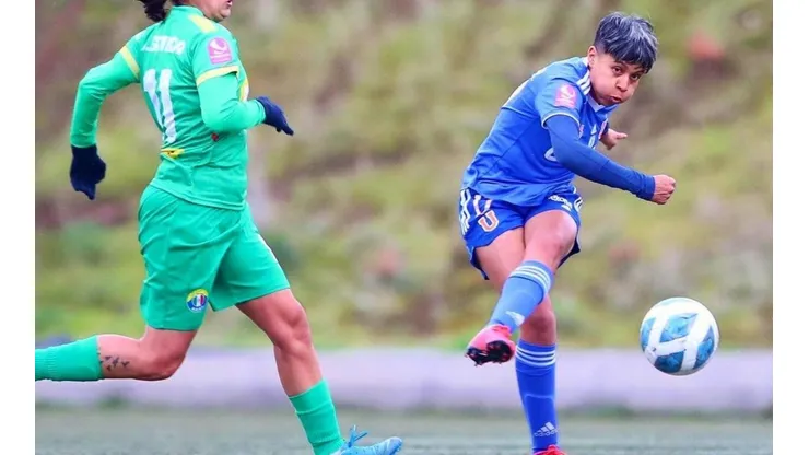 La emoción de Fernanda Pinilla por jugar un clásico fem en el Nacional
