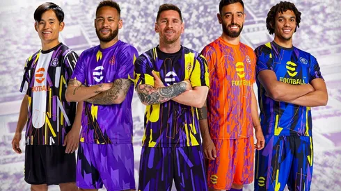 eFootball 2023 cuenta con 5 embajadores, con Neymar y Messi como los principales
