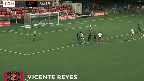 El tapadón del chileno Reyes se ubicó entre los mejores de la fecha