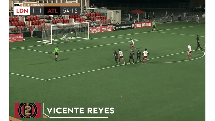 El tapadón del chileno Reyes se ubicó entre los mejores de la fecha