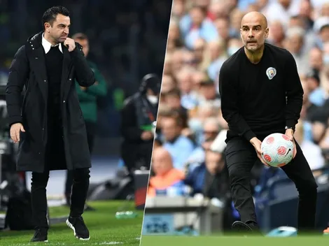 Pep y Xavi se enfrentan por primera vez como técnicos