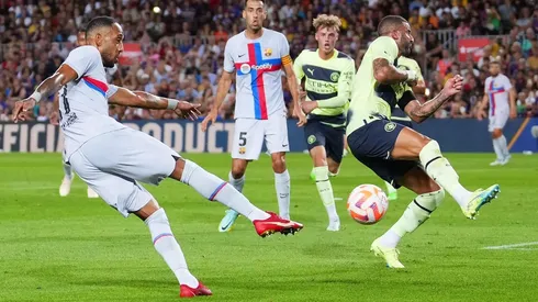 Barcelona y Manchester City igualaron en un entretenido amistoso.