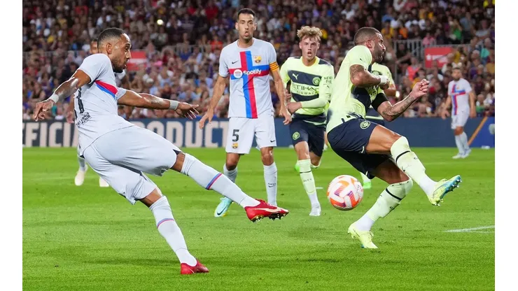 Barcelona y Manchester City igualaron en un entretenido amistoso.