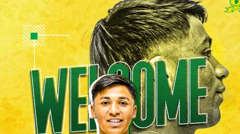 La oficialización de Marcelo Allende en su nueva experiencia en el fútbol de Sudáfrica.