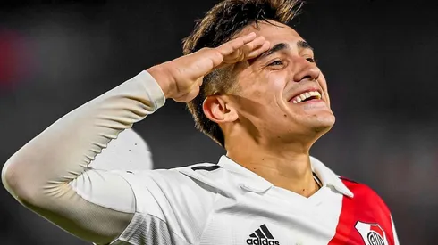 Pablo Solari suma tres goles desde su arribo a River Plate de Colo Colo, hace poco más de un mes