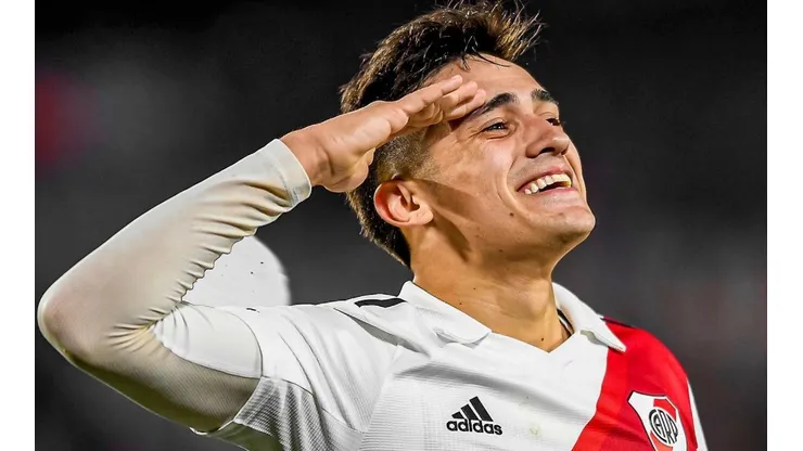Pablo Solari suma tres goles desde su arribo a River Plate de Colo Colo, hace poco más de un mes