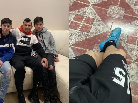 ¡Sorpresa! Hijo de Gary está a prueba en Colo Colo