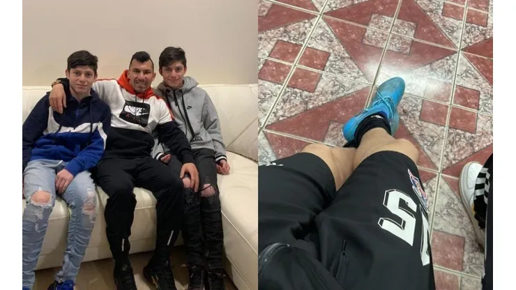 Alejandro está entrenando en Colo Colo