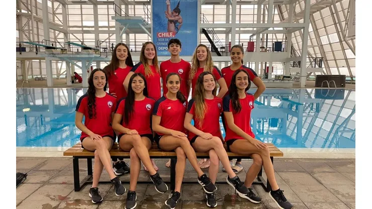 Selección juvenil de natación artística