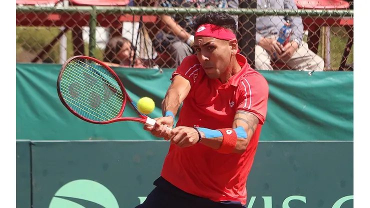 Tabilo volvió al circuito tras jugar por última vez en Wimbledon.