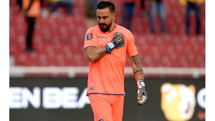 Hernán Galíndez sueña con jugar el Mundial de Qatar 2022 con Ecuador.
