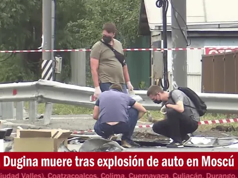 Rusia acusa a Ucrania de atentado contra hija de ideólogo cercano al Kremlin