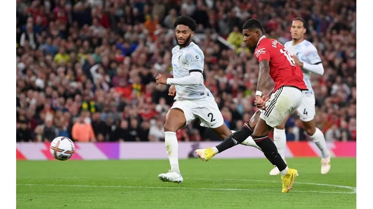 Manchester United venció al Liverpool y lo dejó como uno de los colistas de la Premier League