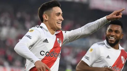 Solari anotó su tercer gol en River Plate
