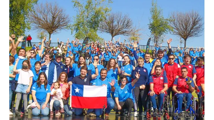 El Parque de la Familia en Quinta Normal fue el escenario del lanzamiento de la campaña para seleccionar 17 mil voluntarios y voluntarias para Santiago 2023