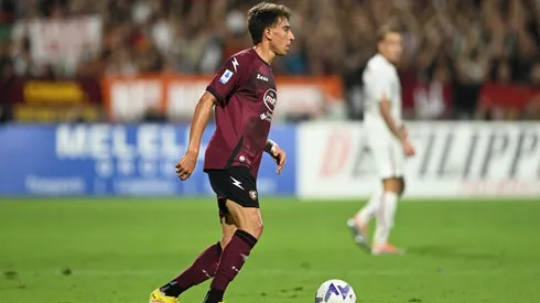 Diego Valencia sumó algunos minutos de acción en la Serie A con la Salernitana, que cosechó un punto.