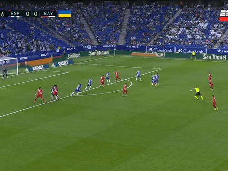 La jugada preparada que termina en golazo de Rayo Vallecano