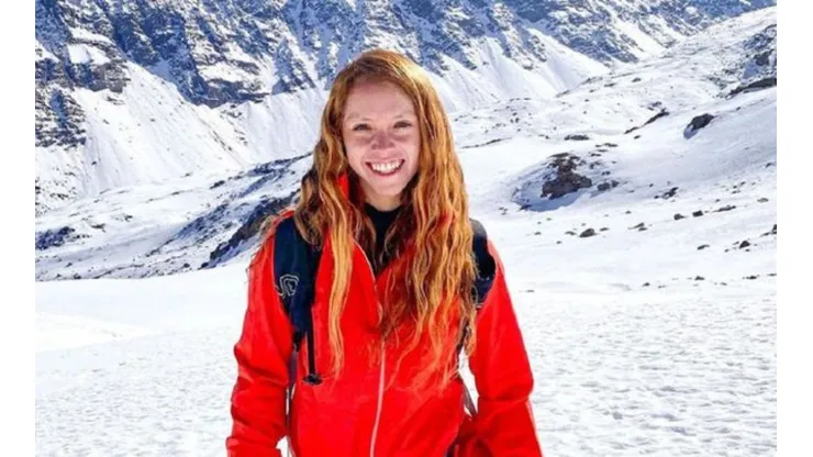 Paula Cofré, montañista, ciclista y corredora.