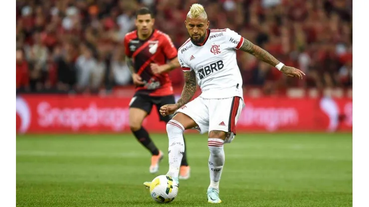 Vidal fue pieza importante en el más reciente duelo de Flamengo.