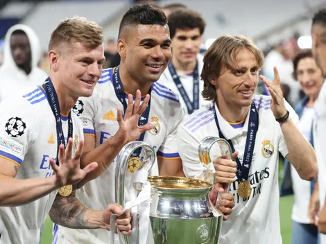 Kroos y Modric se despiden emotivamente de Casemiro