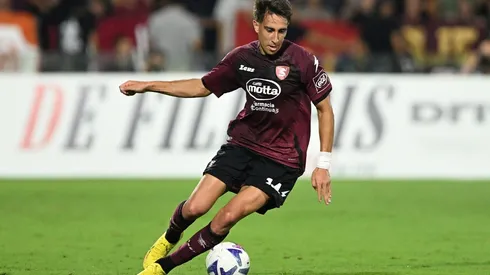 Elogios del DT de Salernitana para Diego Valencia en la previa del segundo partido por Serie A del chileno en Italia.