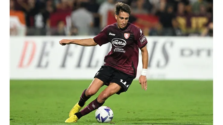 Elogios del DT de Salernitana para Diego Valencia en la previa del segundo partido por Serie A del chileno en Italia.