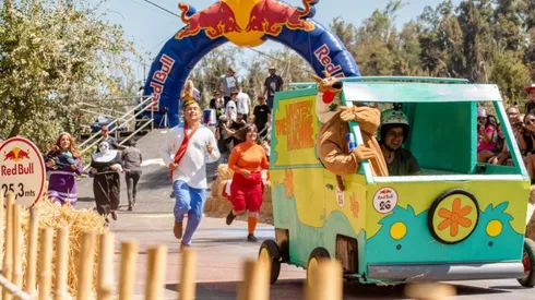 Los homenajes a la cultura pop nuevamente dicen presente en la edición 2022 de Red Bull Soapbox Race.