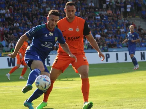 Nuevo gol de Ángelo Henríquez en la Primera de Polonia