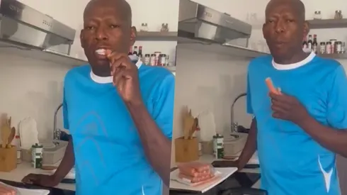 El Tino Asprilla protestó en redes sociales contra un impuesto a la comida en Colombia.