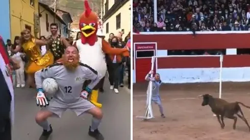 El doble de Redmayne en remota localidad de Perú