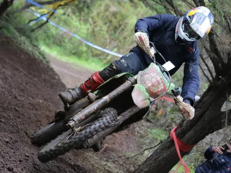 Benja Herrera la sigue rompiendo en el enduro