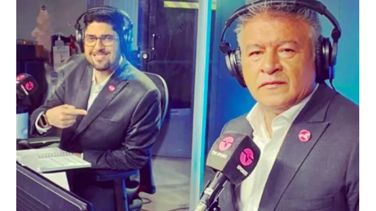 Claudio Borghi, Orlando Villagrán y Marcelo Díaz transmitían el partido cuando ocurrió el temblor