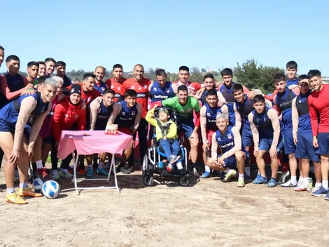 Pequeño hincha de La Calera se fue con el corazón lleno