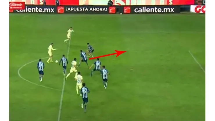 Diego Valdés y su espectacular asistencia en triunfo del América