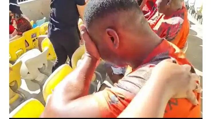 Los hinchas en condición de calle se emocionaron en el Maracaná
