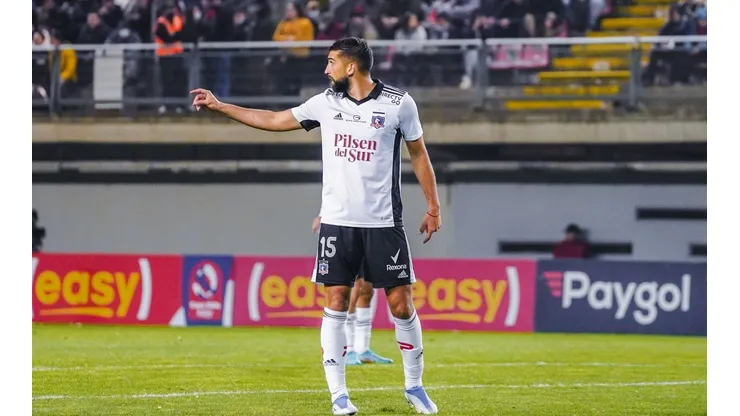 Emiliano Amor estuvo a un tris de anotar su quinto gol con la camiseta de Colo Colo.