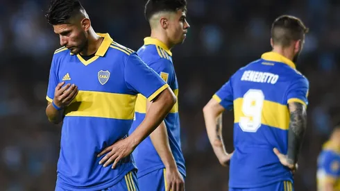 Carlos Zambrano apareció con golpes y Darío Benedetto con rasguños tras su pelea en Boca Juniors