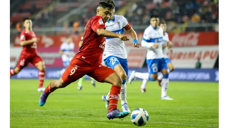 Nicolás Guerra ha convertido 17 goles desde que llegó a Ñublense.