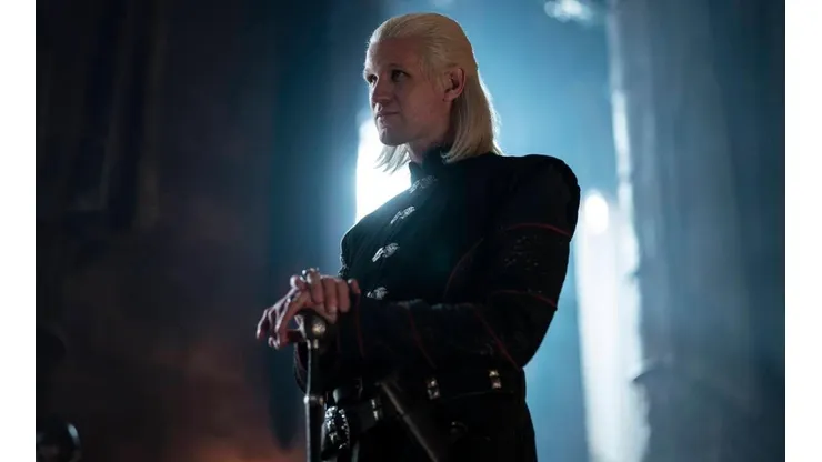 Matt Smith como Daemon Targaryen en House of the Dragon.