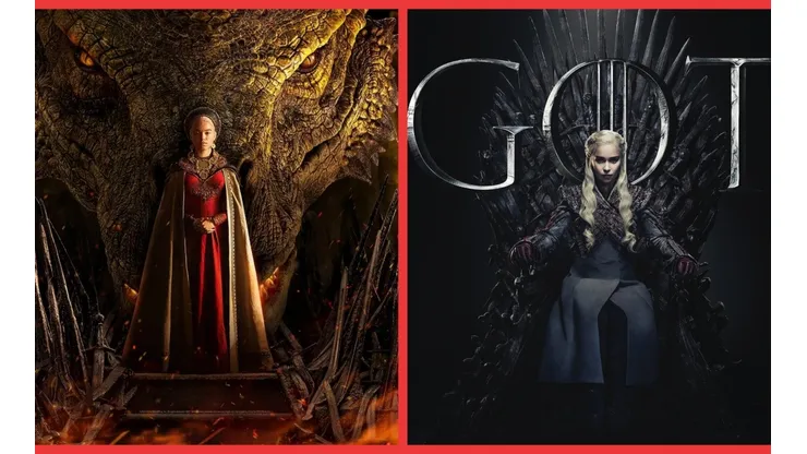 House of the Dragon vs. Game of Thrones.