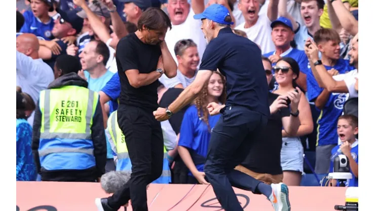 Conte advirtió a Tuchel que podría haberlo dejado en el suelo si se hubiese percatado de su celebración.
