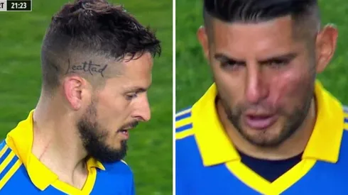 Bendetto con un rasguño y Zambrano con la cara golpeada